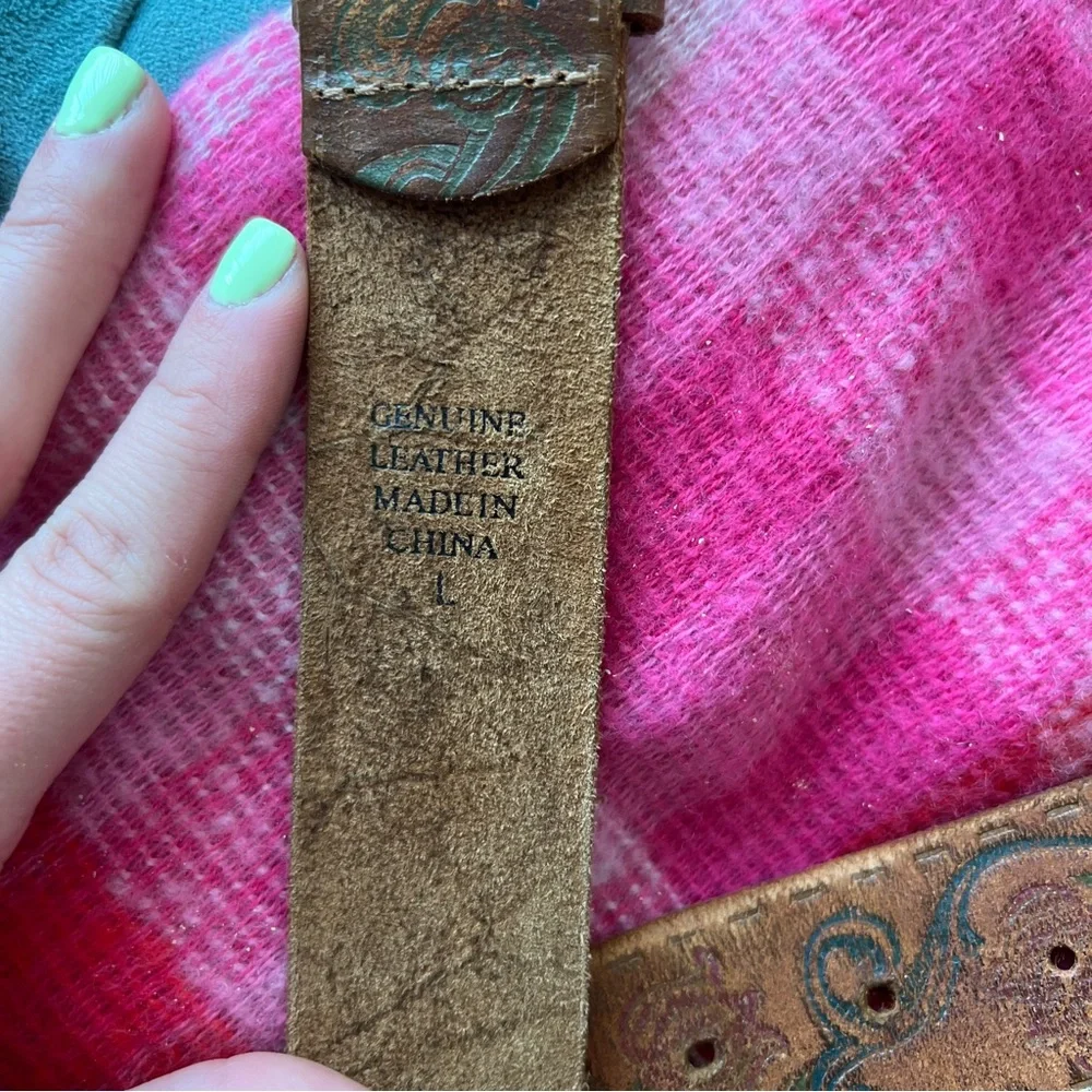 Genuine Leather Brown Belt